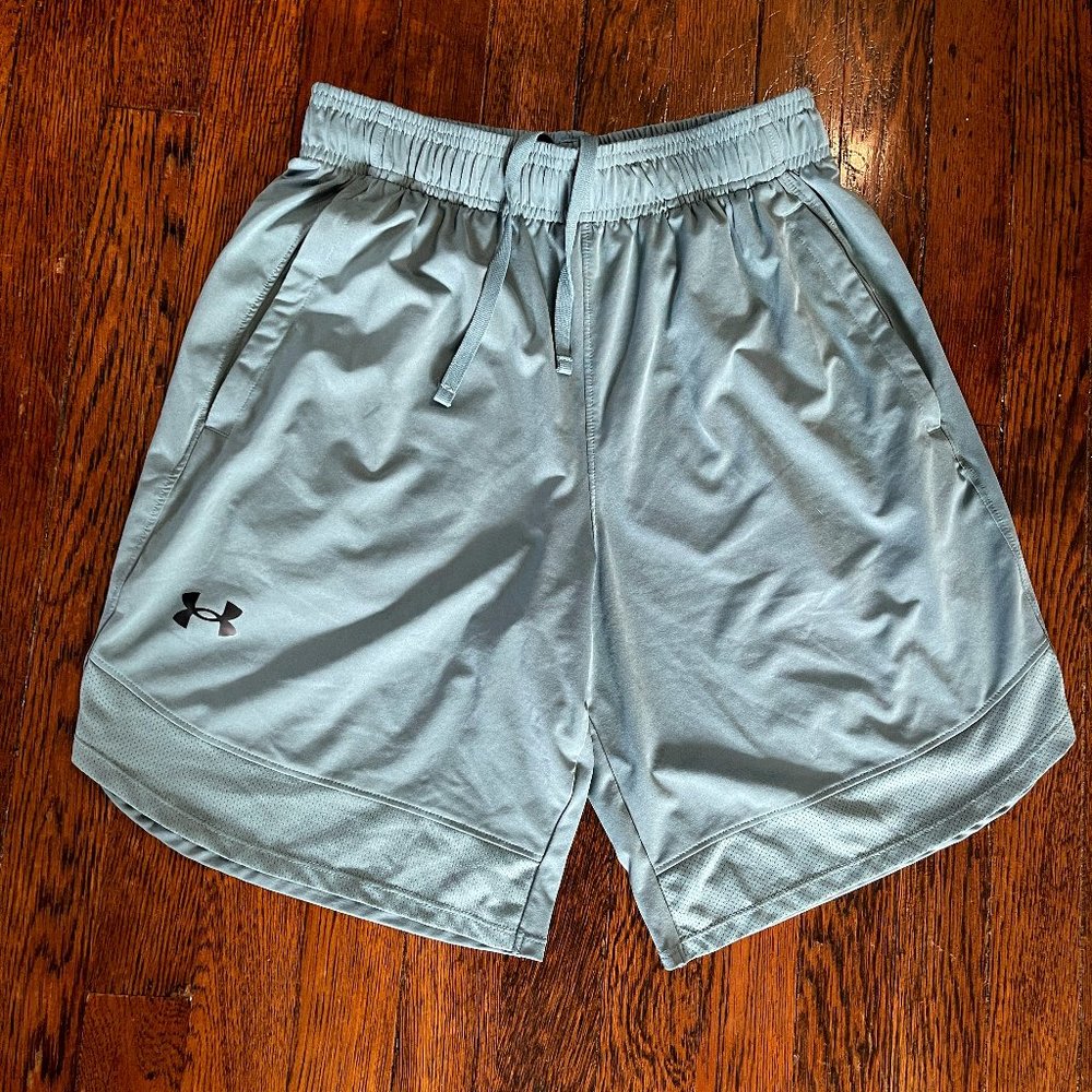 Under Armour Women's Loose Workout Shorts -  Aqua, Small
